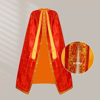 Pelerină budistă brodată cu figuri ale lui Buddha, Guanyin și Bodhisattva