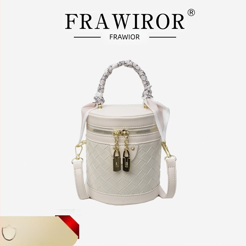 Geantă cilindrică bucket pentru femei, 2026 – stil modern, casual crossbody