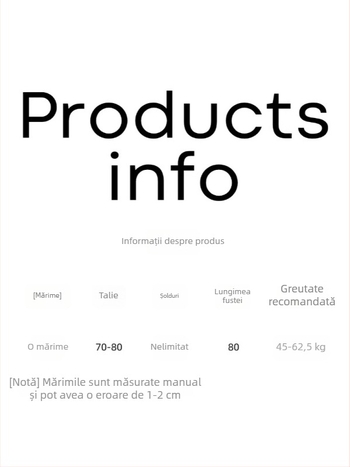 Fustă lungă din in, talie cu șnur, imprimeu floral cu buline