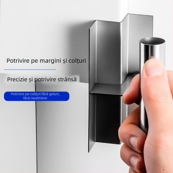 Unealtă reglabilă pentru nivelarea colțurilor din oțel inoxidabil, spatulă pentru ipsos și unealtă pentru plăci