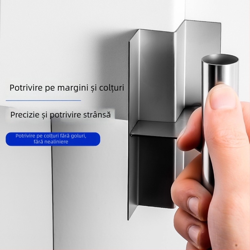 Unealtă reglabilă pentru nivelarea colțurilor din oțel inoxidabil, spatulă pentru ipsos și unealtă pentru plăci