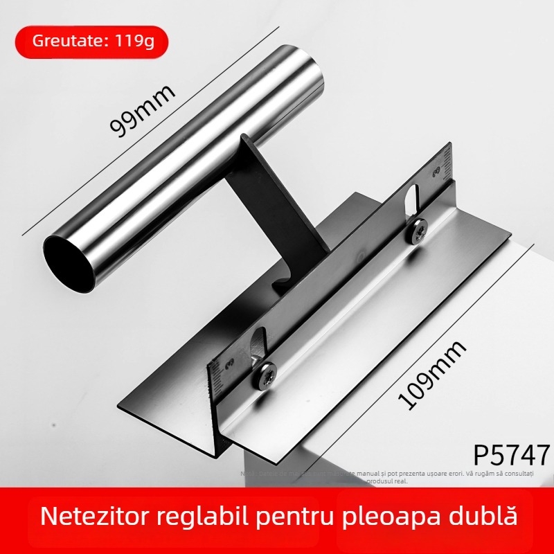 Unealtă reglabilă pentru nivelarea colțurilor din oțel inoxidabil, spatulă pentru ipsos și unealtă pentru plăci