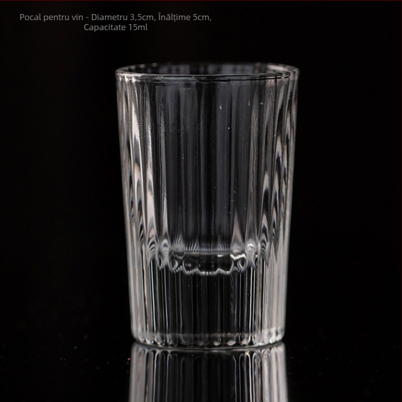 Set decantator cu cioc de turnare și pahar de măsurare cu scară, sticlă borosilicat de înaltă rezistență, 101–200 ml, pentru uz casnic și hotelier