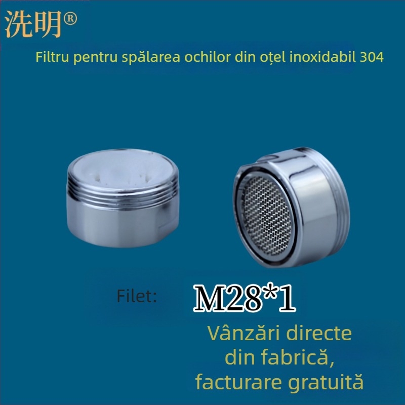Filtru din oțel inoxidabil pentru duza de spălare a ochilor, M24×1, M28×1, M18×1