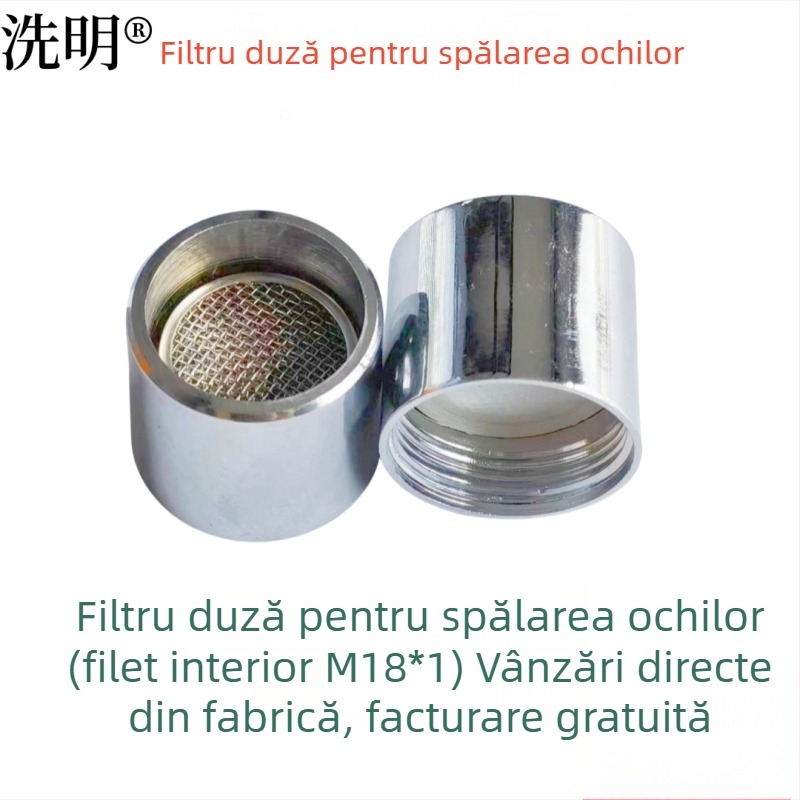 Filtru din oțel inoxidabil pentru duza de spălare a ochilor, M24×1, M28×1, M18×1