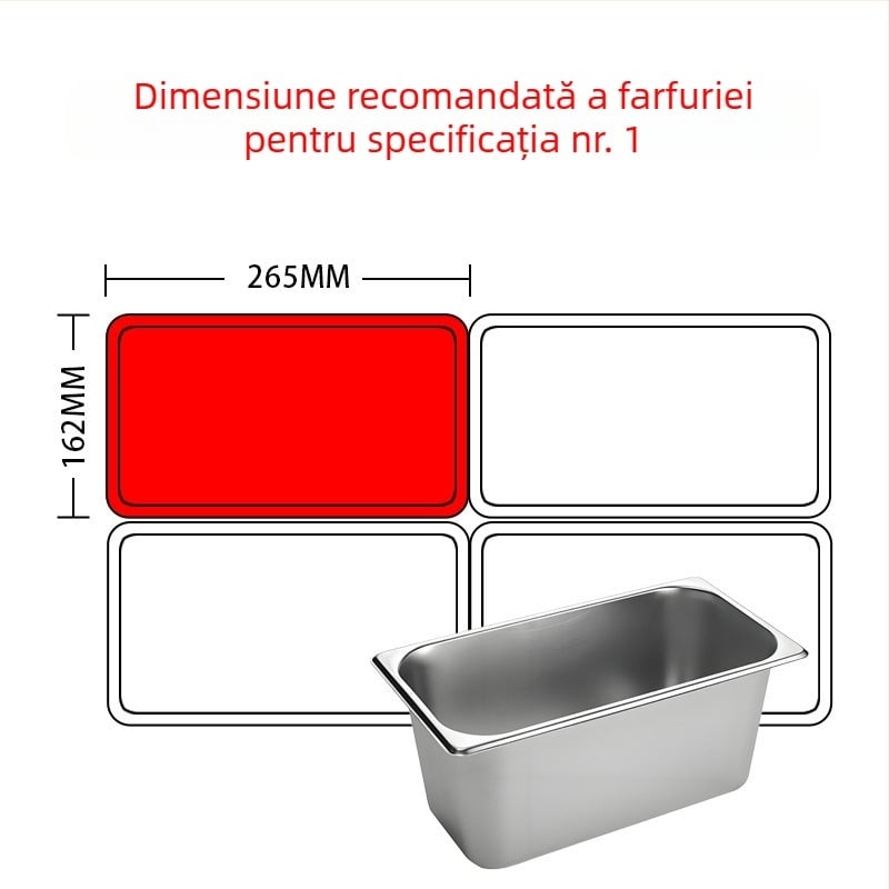 Sacoșă interioară din PE transparentă, de unică folosință, rezistentă la temperaturi înalte, pentru oale și farfurii de cantină