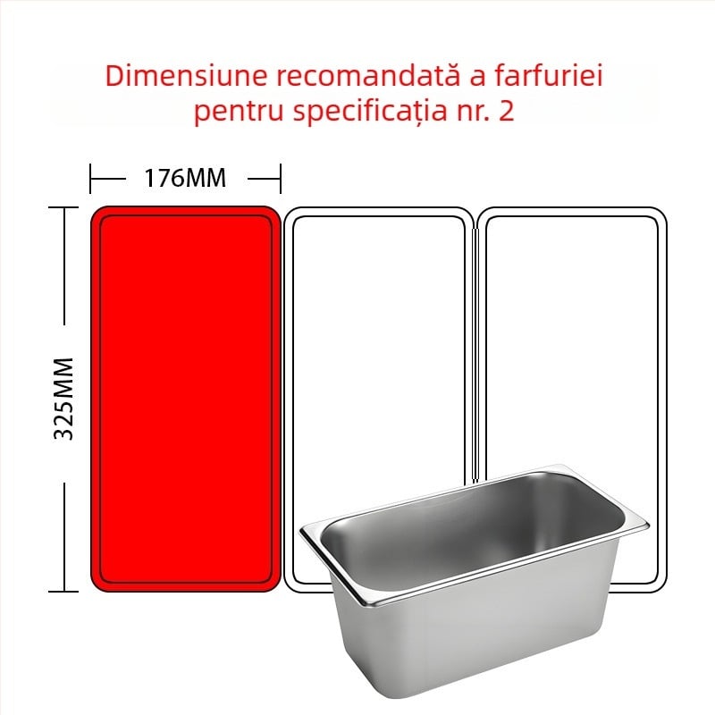 Sacoșă interioară din PE transparentă, de unică folosință, rezistentă la temperaturi înalte, pentru oale și farfurii de cantină