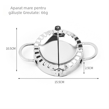 Formă din oțel inoxidabil pentru găluște și ustensile manuale de împachetare, clemă pentru găluște, uz casnic