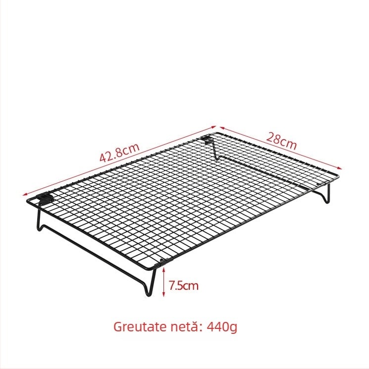 Raft de răcire pliabil pentru prăjituri și pâine, suport de răcire pentru laptop și grătar