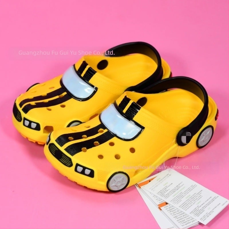 Pantofi de plajă pentru copii Kajia, galbeni, anti-derapare, impermeabili, unisex, pentru exterior 210991
