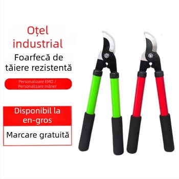 Foarfecă de tăiere puternică pentru ramuri groase și pomi fructiferi — unealtă de grădină portabilă