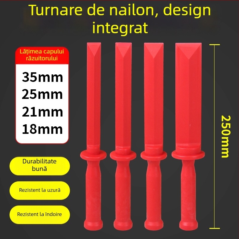 Unealtă de îndepărtare a greutăților de echilibrare din plastic pentru jantele auto, spatulă din nylon moale