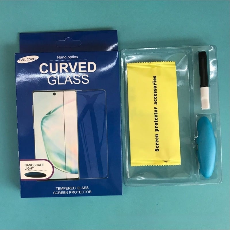 Ambalaj folie temperate cu adeziv UV lichid pentru Note 10