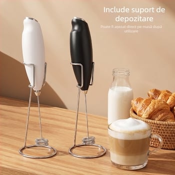 Spumator electric de lapte, pentru cafea, dispozitiv portabil