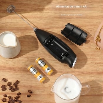Spumator electric de lapte, pentru cafea, dispozitiv portabil