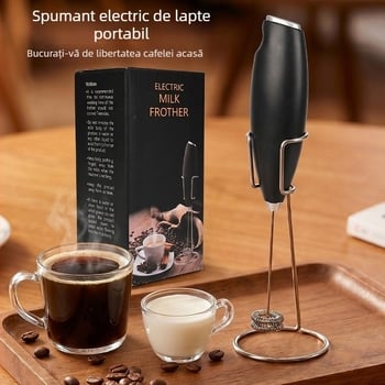 Spumator electric de lapte, pentru cafea, dispozitiv portabil