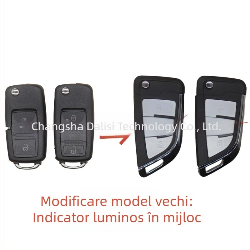 Carcasă pentru cheie VW Bora, Tiguan, Polo, Sagitar, Santana, Lavida și Jetta – modele vechi