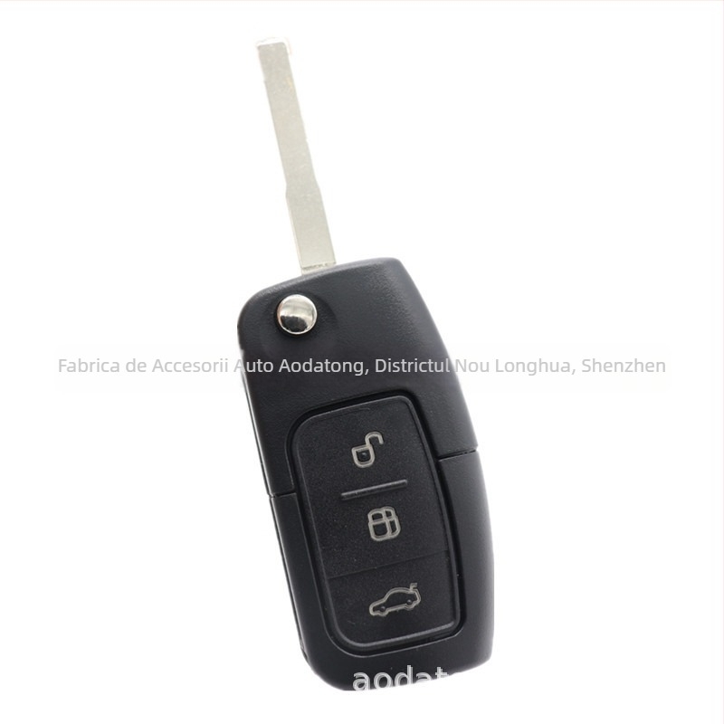 Carcasă pentru cheie Ford cu telecomandă pliabilă pentru Focus, Kuga și Mondeo