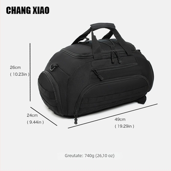 Rucsac de exterior 45L, multifuncțional, cu compartiment pentru pantofi, ideal pentru călătorii