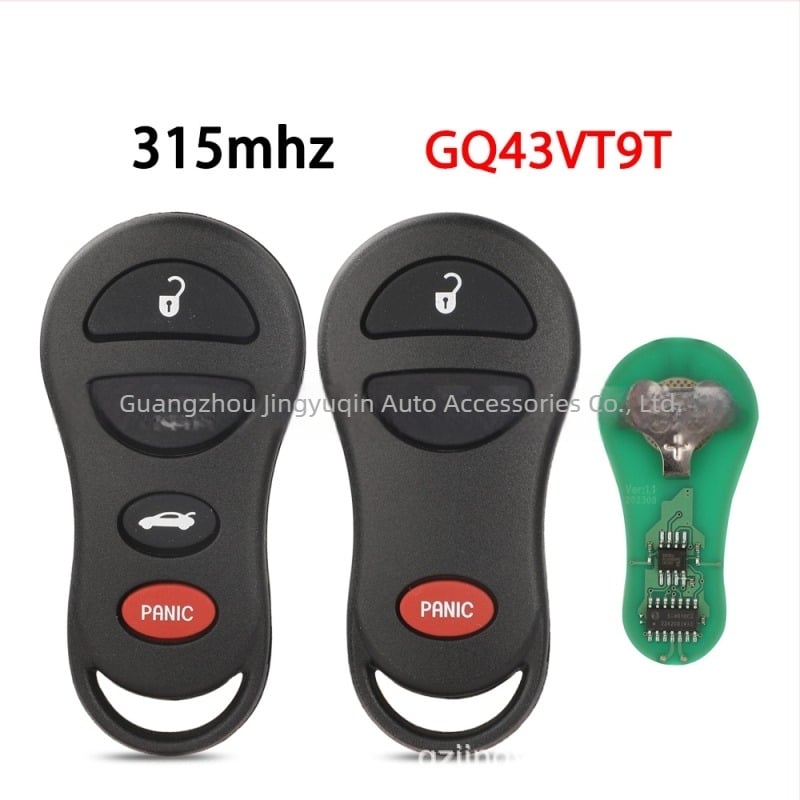 GQ43VT9T telecomandă 315 MHz pentru Jeep/Dodge, cu 3/4 chei