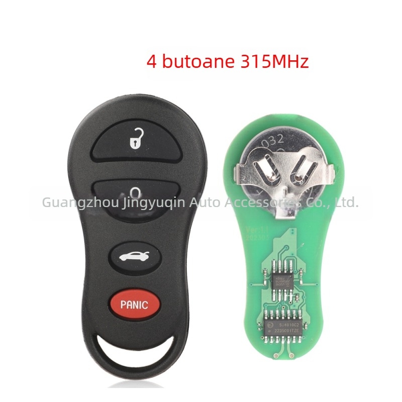 GQ43VT9T telecomandă 315 MHz pentru Jeep/Dodge, cu 3/4 chei