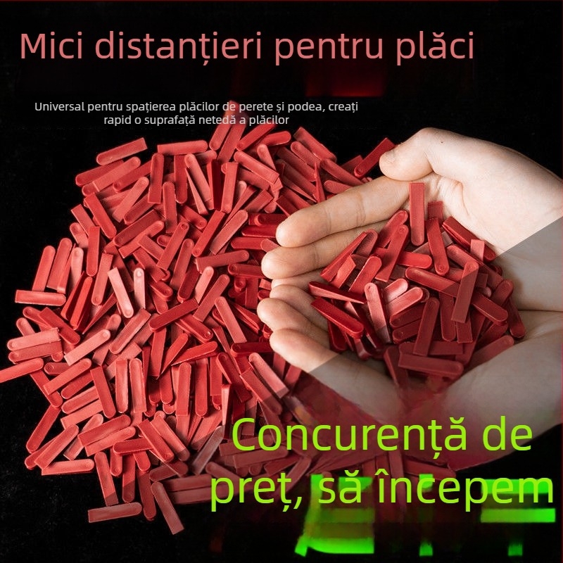 Distanțiere pentru plăci, nivelator și unelte de reglare a rosturilor