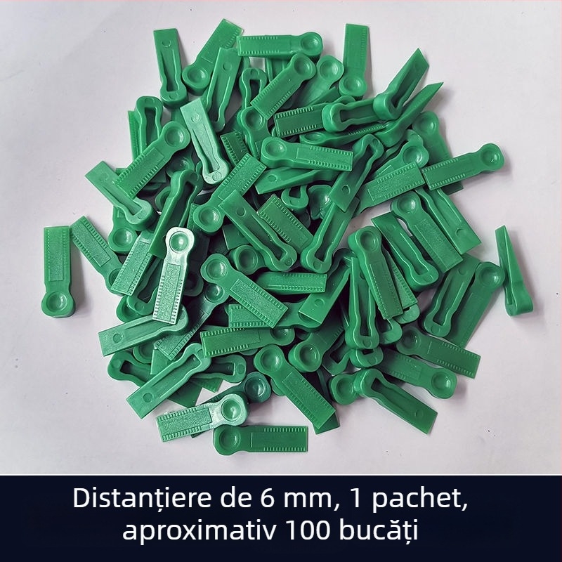 Distanțiere pentru plăci, nivelator și unelte de reglare a rosturilor