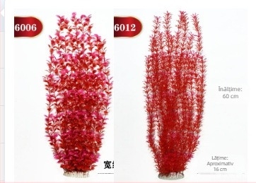 Compoziție de 60 cm cu plante acvatice și alge marine — mini peisaj bonsai simulativ pentru decor de birou