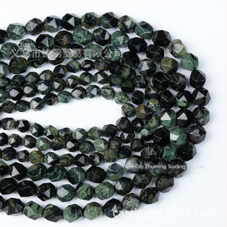 Mărgele libere Sparrow Green Eye Stone – componentă semifabricată pentru bijuterii DIY