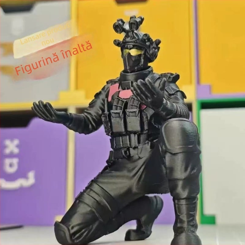 Suport de pix Delta Force Weilong, imprimat 3D — figură tactică pentru birou, decorativ model cadou de ziua de naștere