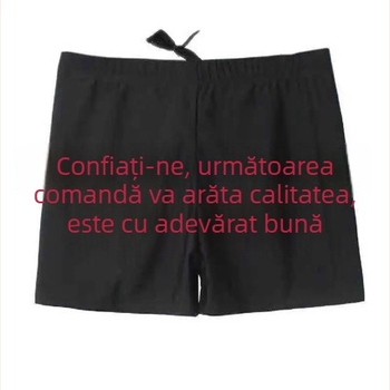 Slip de baie masculin, uscare rapidă, croială pătrată, pentru ape termale și parcuri acvatice, mărime plus, pentru plajă și piscină