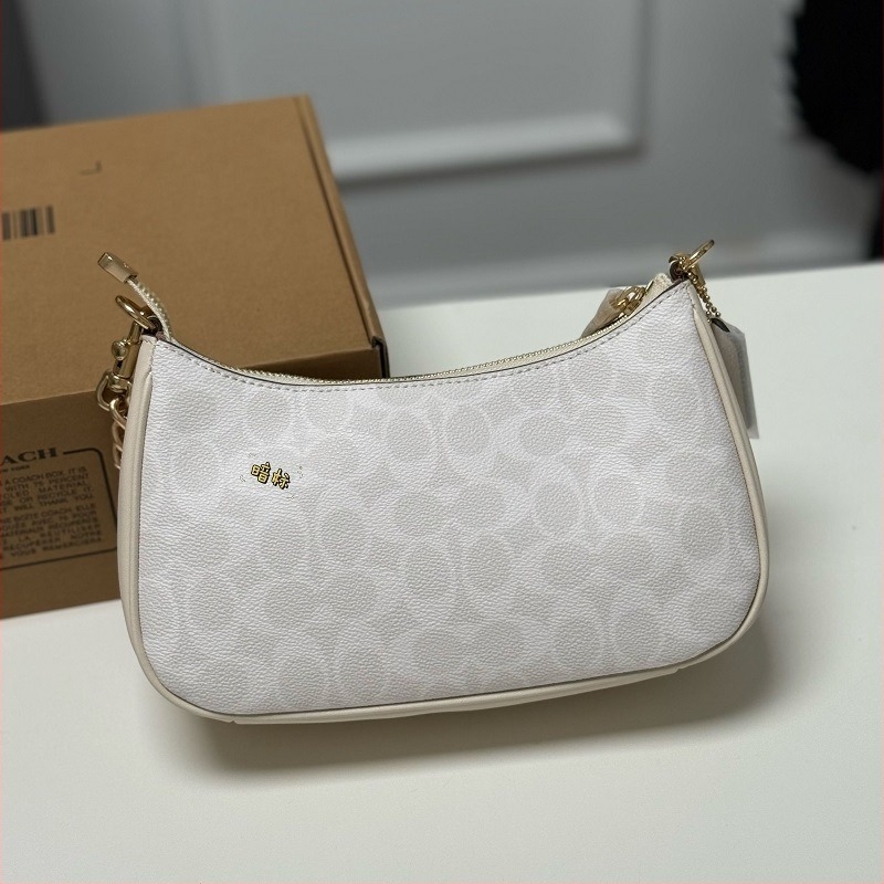 Geantă de femei cu imprimeu vintage și lanț, mică, potrivită pentru purtare pe umăr sau crossbody, utilizare zilnică.