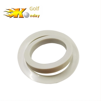 Inel din plastic pentru cupa găurii de golf — accesoriu pentru teren de golf, imprimare logo disponibil