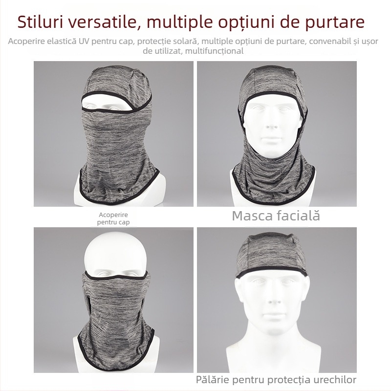 95 Ice Silk protecție solară pentru cap, respirabilă și răcoritoare, mască pentru ciclism