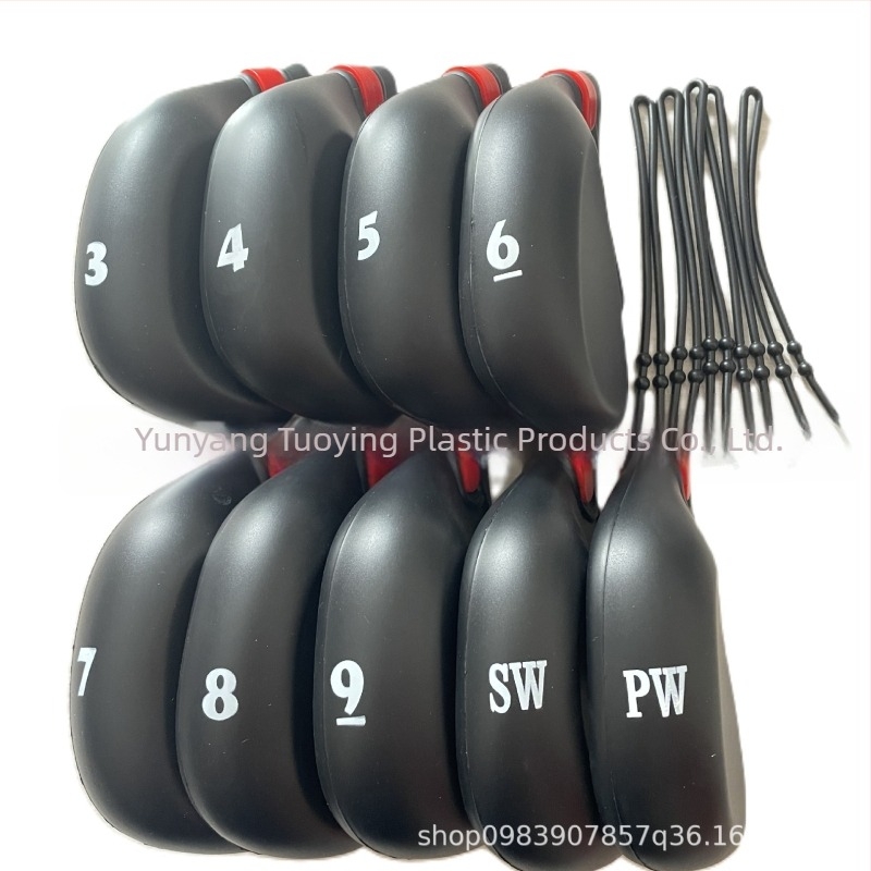 Set de huse PVC pentru capetele de golf — pentru fieruri și capete de mingi