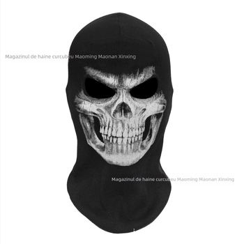 Căciulă cu craniu Grim Reaper pentru Halloween