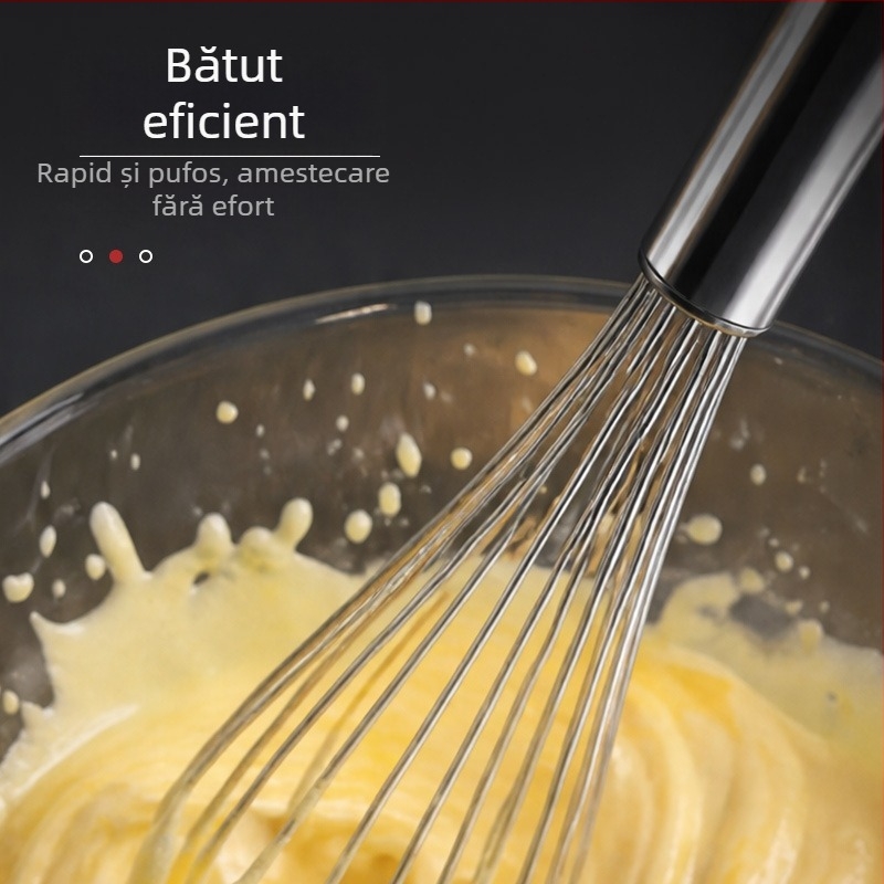 Batător manual de ouă, tel de bucătărie universal, unealtă de bătut ouă, indispensabil în casă