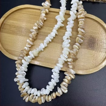 Concha naturală de melc potcoavă, 8–11 mm, distanțiere pentru bijuterii DIY – colier și brățară