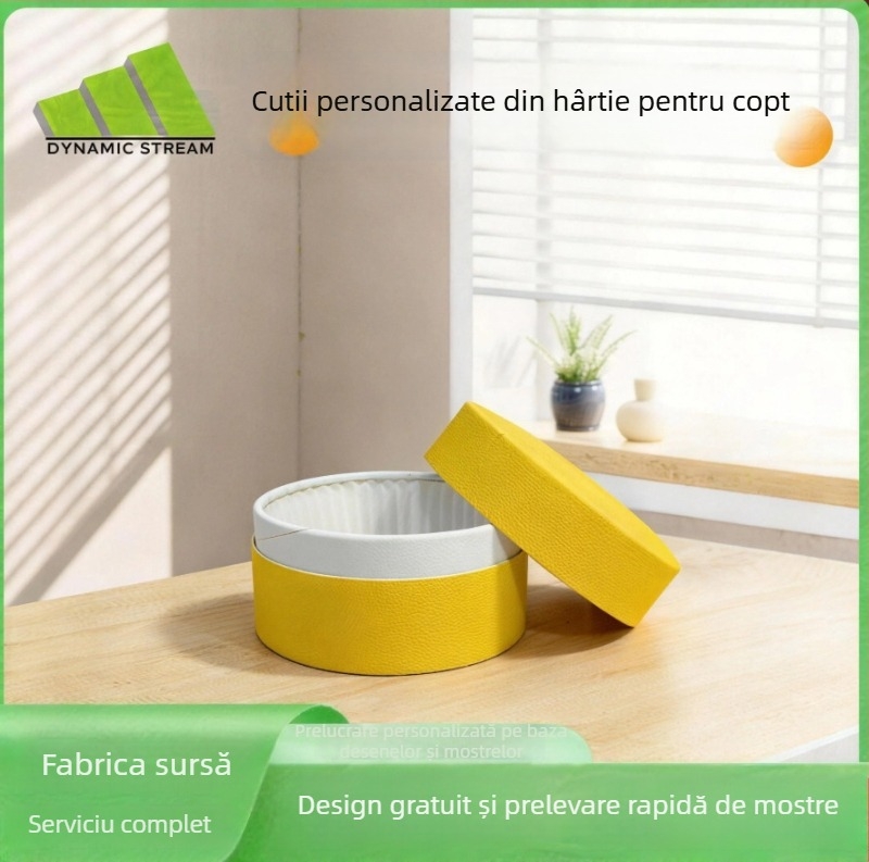 Tuburi din hârtie pentru prăjituri, borcane de hârtie pentru deserturi, sigure pentru alimente, ecologice, tuburi rotunde din hârtie, imprimabile