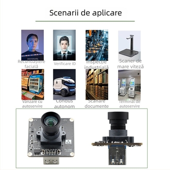 Modul cameră USB 3.0 cu IMX766, 12MP, 4K/60fps, fără driver, viziune industrială
