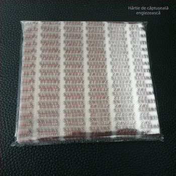 Hârtie de copt cu liner pentru prăjituri, mousse şi pâine; Material OPP, neacoperită, 40-80 g/m²