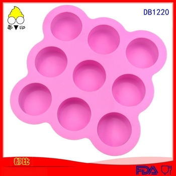 Xingka set de 9 forme cilindrice din silicon – pentru săpun, prăjituri și budincă – coacere DIY