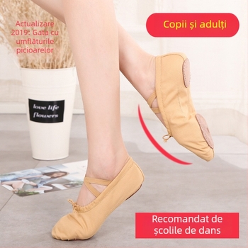 Pantofi de balet pentru adulți, pantofi de modelare a corpului, pantofi de yoga pentru bărbați și femei, încălțăminte de dans etnic modern-clasică