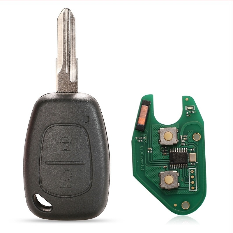 Cheie Renault cu cip ID46 PCF7946, 2 chei, 433 MHz