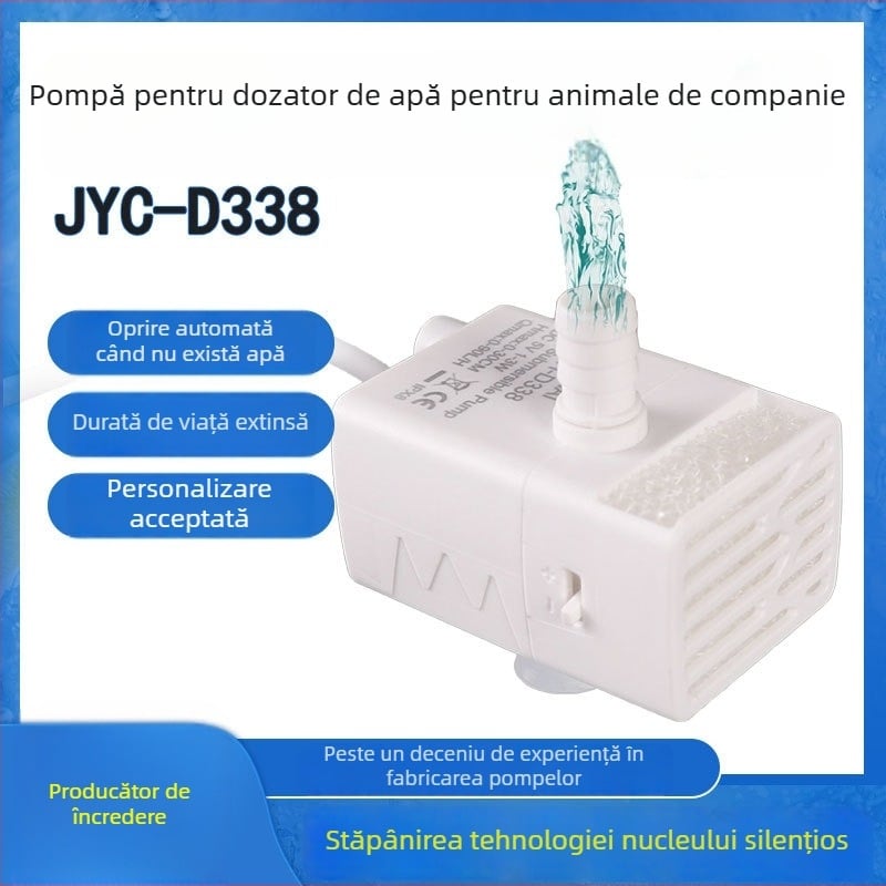 Pompa DC pentru adăpătorul animalelor de companie cu umidificator, submersibilă, 5V USB, fără perii