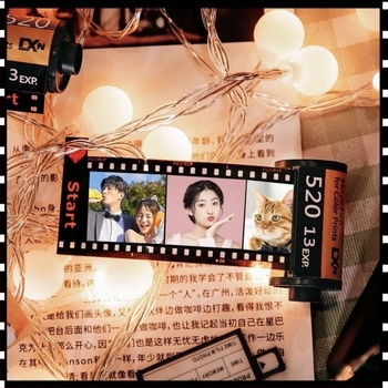 DIY cadou creativ de Ziua Îndrăgostiților - album foto pe peliculă personalizat pentru amintiri, zi de naștere și absolvire