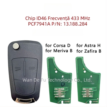 Chip ID46 433MHz pentru telecomenzi Opel: Corsa D / Astra H