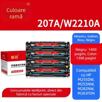 HP M283fdw compatibil cartuș toner 207A/207X și cartuș pudră W2210A pentru M255dw și M282nw