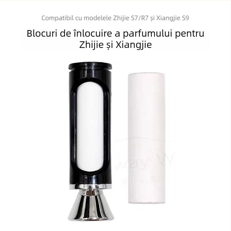 Set parfum auto original pentru S7/R7 și Xiangjie S9, cu carcasă și cip — cantitate rămasă 100% resetabilă