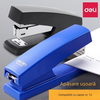Capsator Deli 0425, capacitate medie, până la 20 coli, compatibil cu ace 24/6